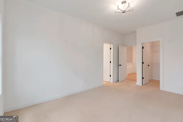 a view of empty room