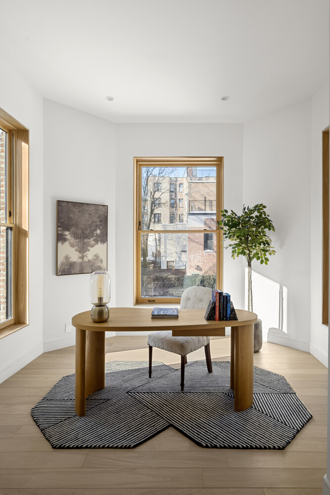 168 Hancock Street, Unit 2 Brooklyn, NY 11216 - Photo 9 of 15 a living room with furniture and a potted plant