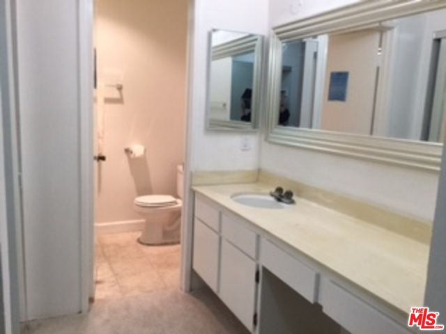 a bathroom with a sink and a toilet