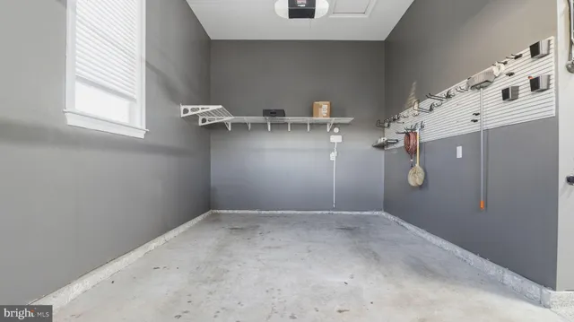 a view of backyard with green space