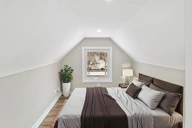 a view of a livingroom with stairs