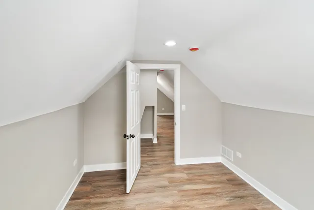 a view of empty room