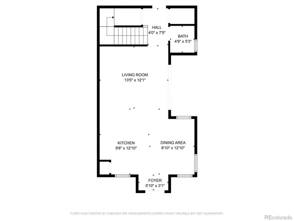 a picture of a floor plan