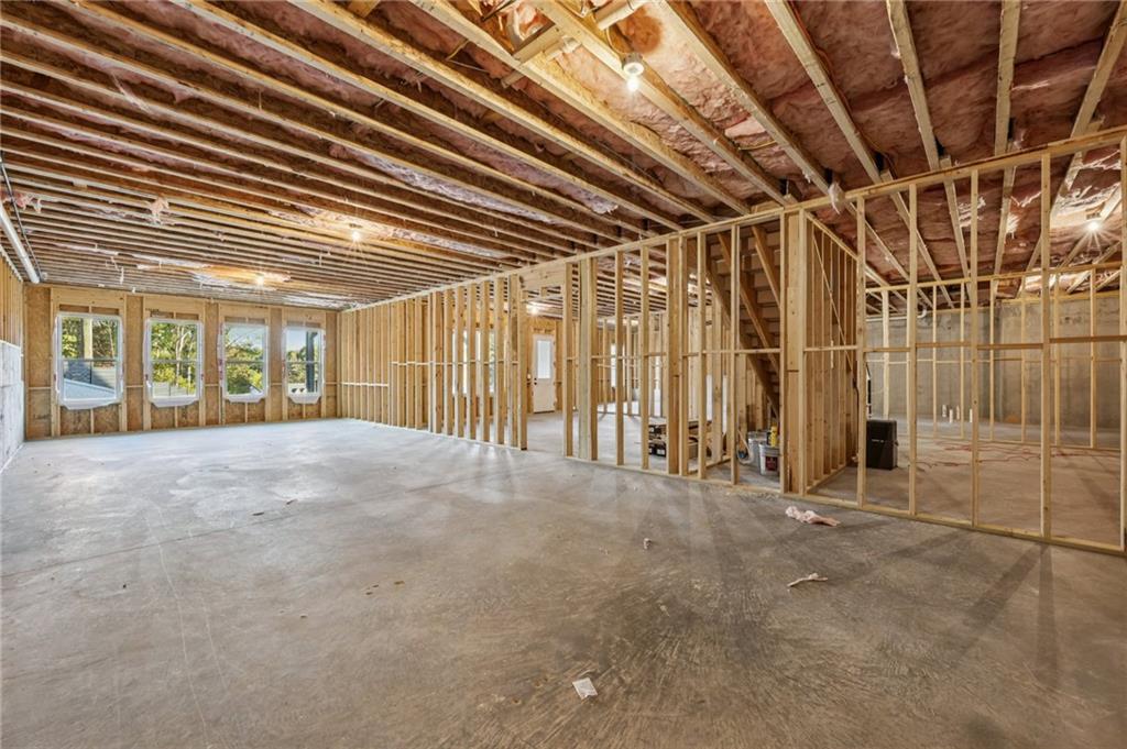 2395 Kilgore Road Buford, GA 30519 - Photo 54 of 68 a view of an empty room with wooden walls