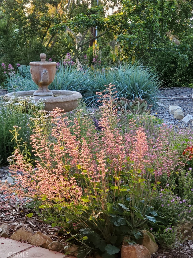 2 Chuckwagon Road Rolling Hills, CA 90274 - Photo 58 of 76 a view of a backyard with plants and a garden