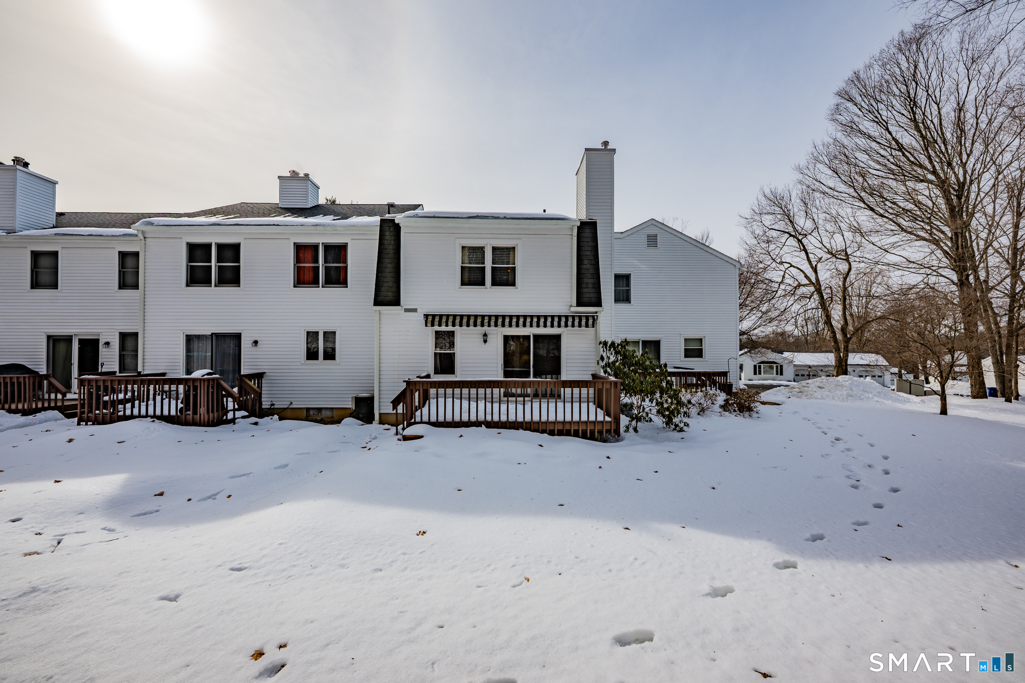 319 Thomaston Road, Unit 13 Watertown, CT 06795 - Photo 26 of 30 a view of a covered with snow in the background