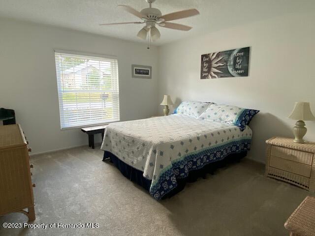 2671 Royal Ridge Drive Spring Hill, FL 34606 - Photo 15 of 34 a bedroom with a bed dresser and window
