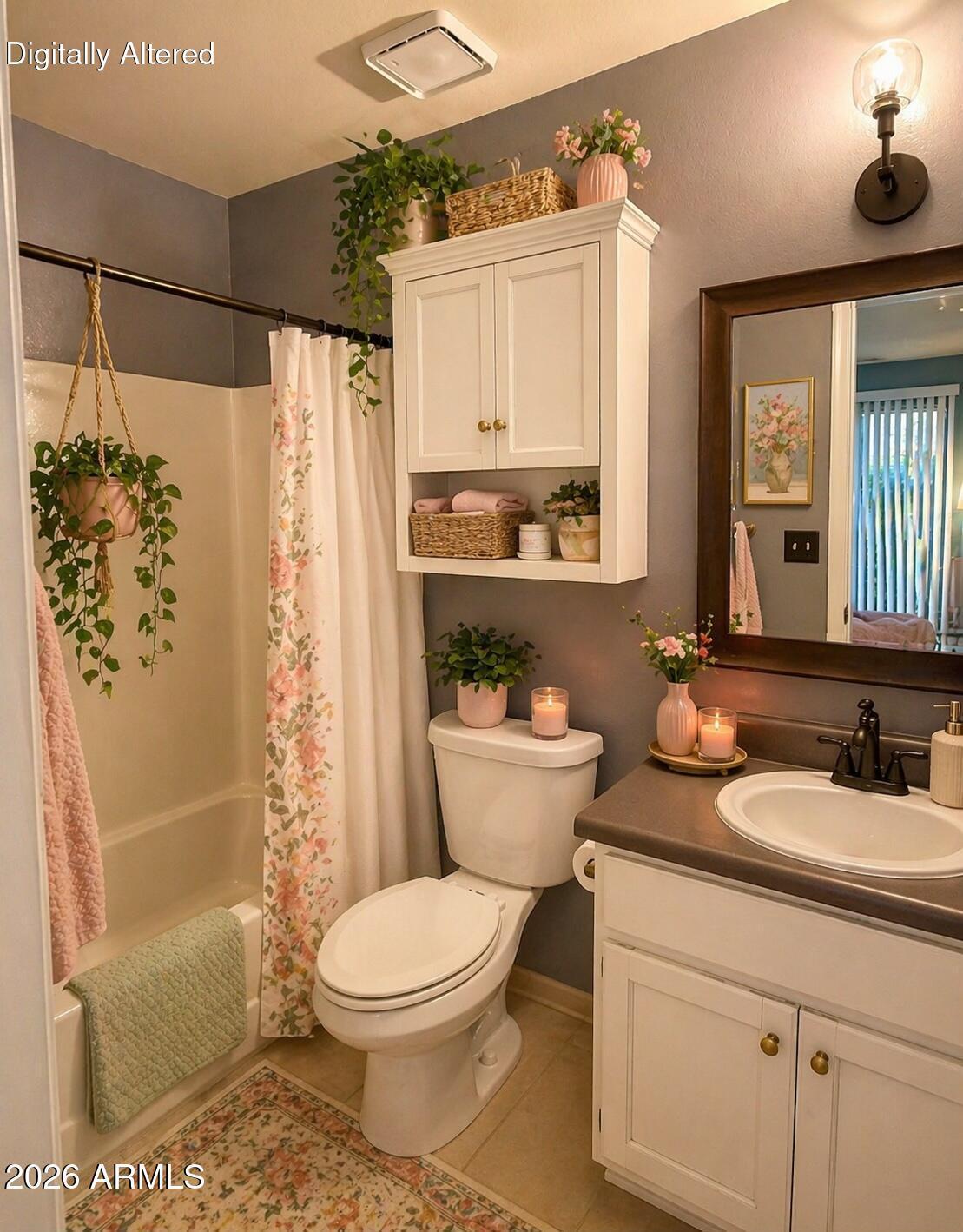 9017 West Elm Street, Unit 6 Phoenix, AZ 85037 - Photo 13 of 21 Bath Virtually Staged