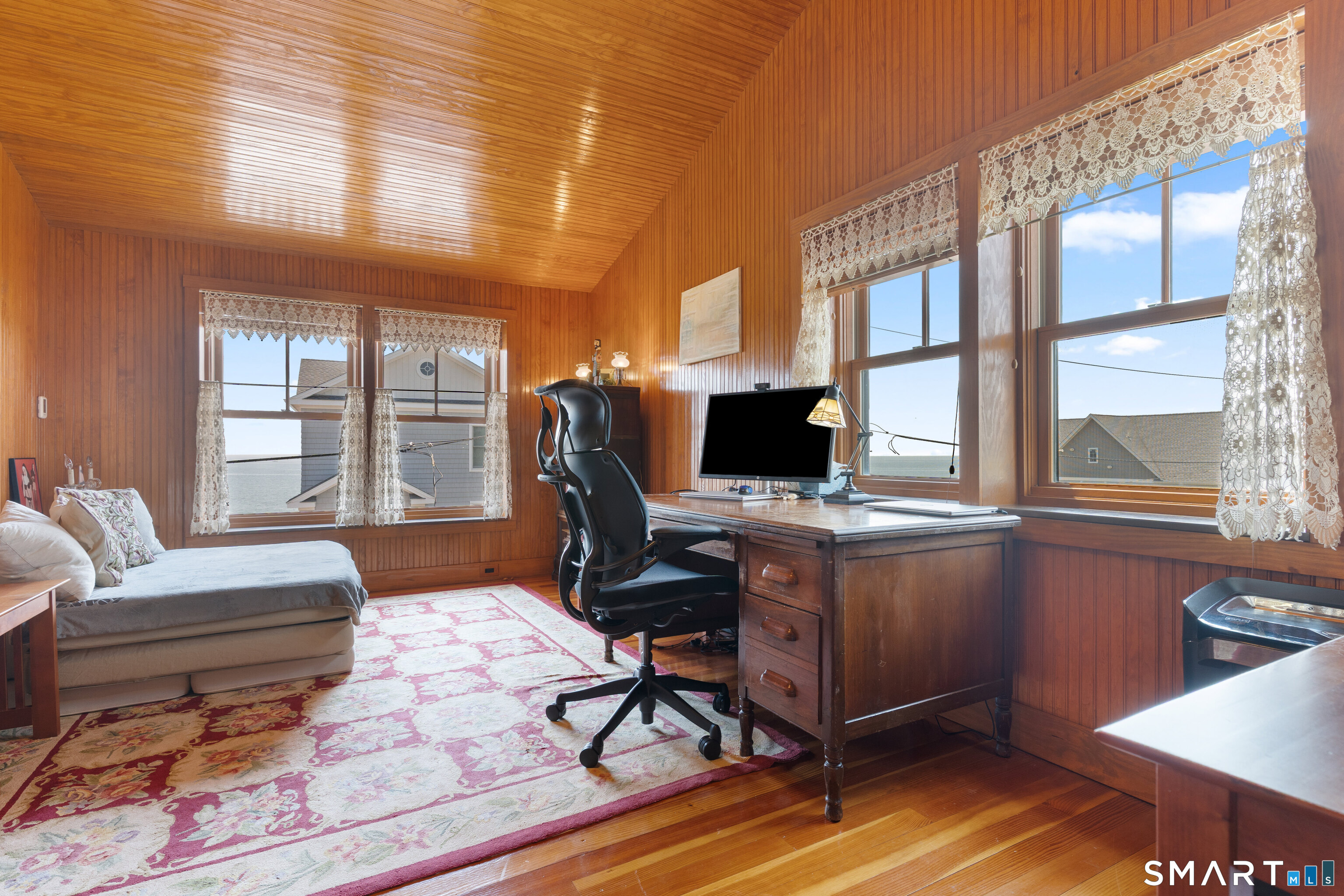 2 Minor Road East Haven, CT 06512 - Photo 24 of 36 a view of a workspace with furniture and a window