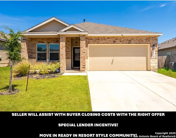 a view of swimming pool with outdoor seating
