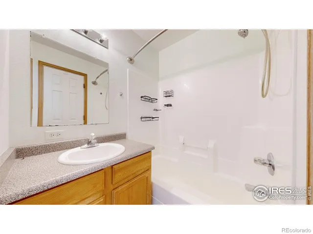 a open space with a window