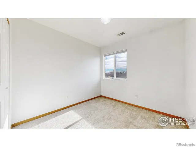 a open living room with a window