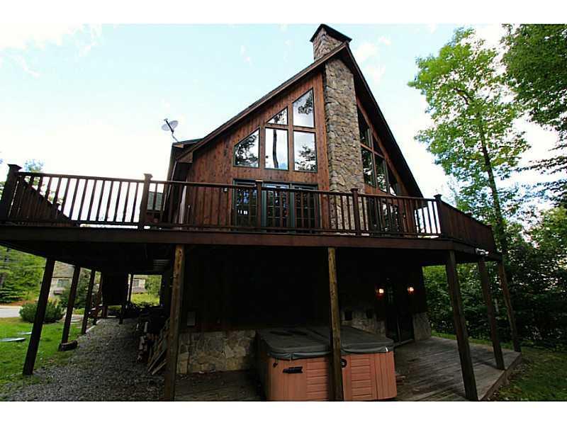 20 Walters Way Newry, ME 04261 - Photo 3 of 35 Exterior Front. Wrap around deck...