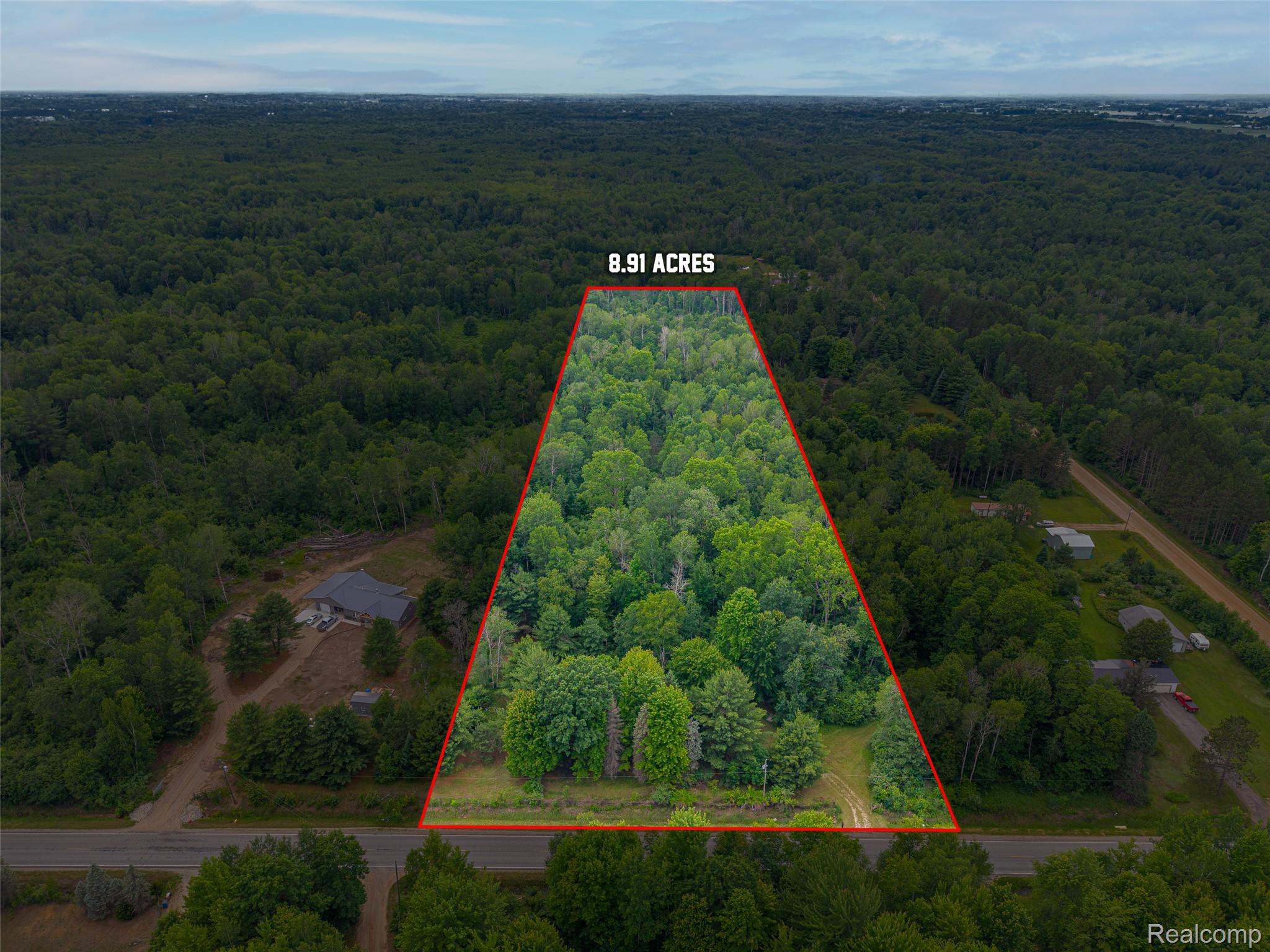 945 North Hockaday Road Gladwin, MI 48624 - Photo 21 of 25 Aerial View of Property