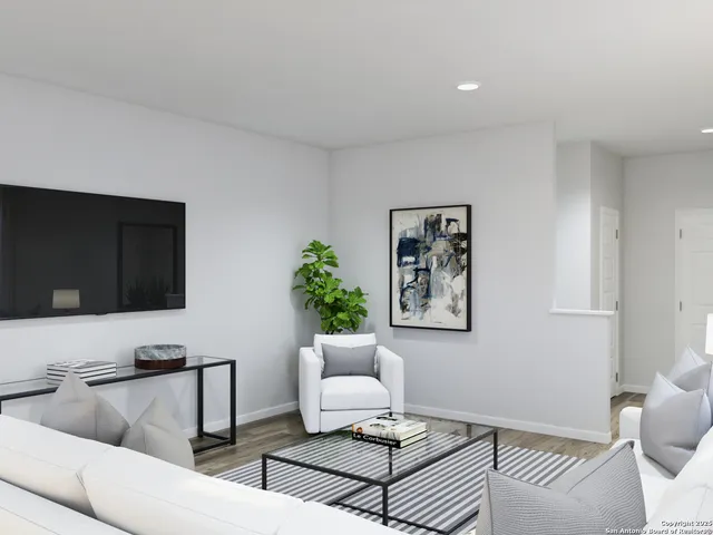 a kitchen with stainless steel appliances a refrigerator stove and microwave