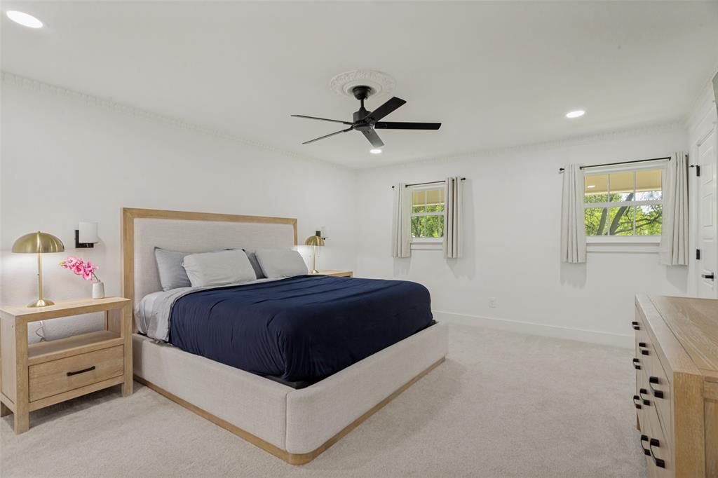 4316 Springbranch Drive Benbrook, TX 76116 - Photo 24 of 39 White walls and light-colored carpeting create a neutral interior palette