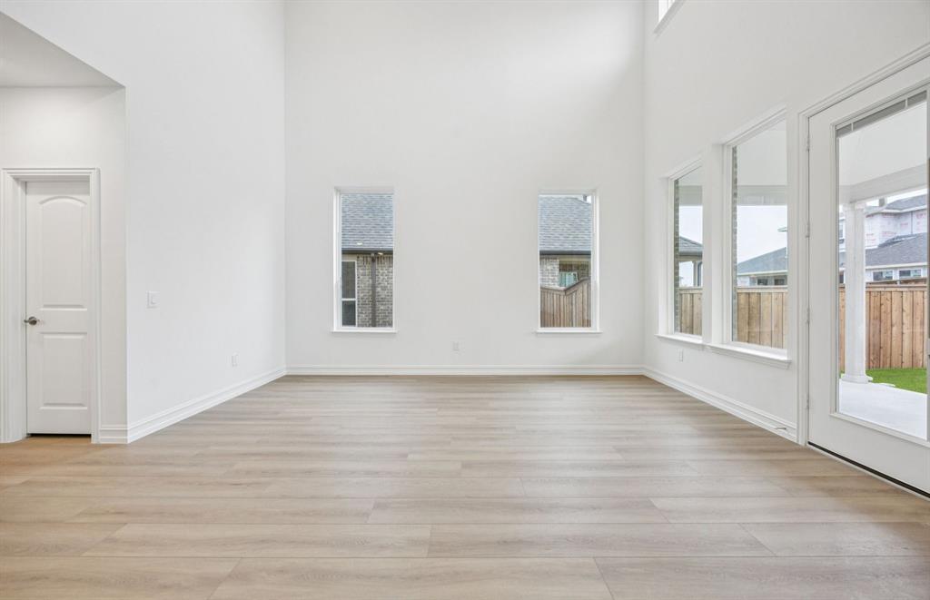 1836 Naseby Road Fort Worth, TX 76052 - Photo 13 of 22 *Floorplan representation, not actual home - Dining area off kitchen with large windows