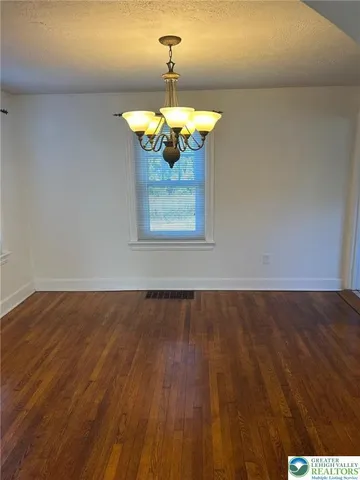wooden floor in an empty room