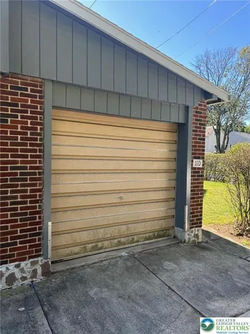a view of front door of house
