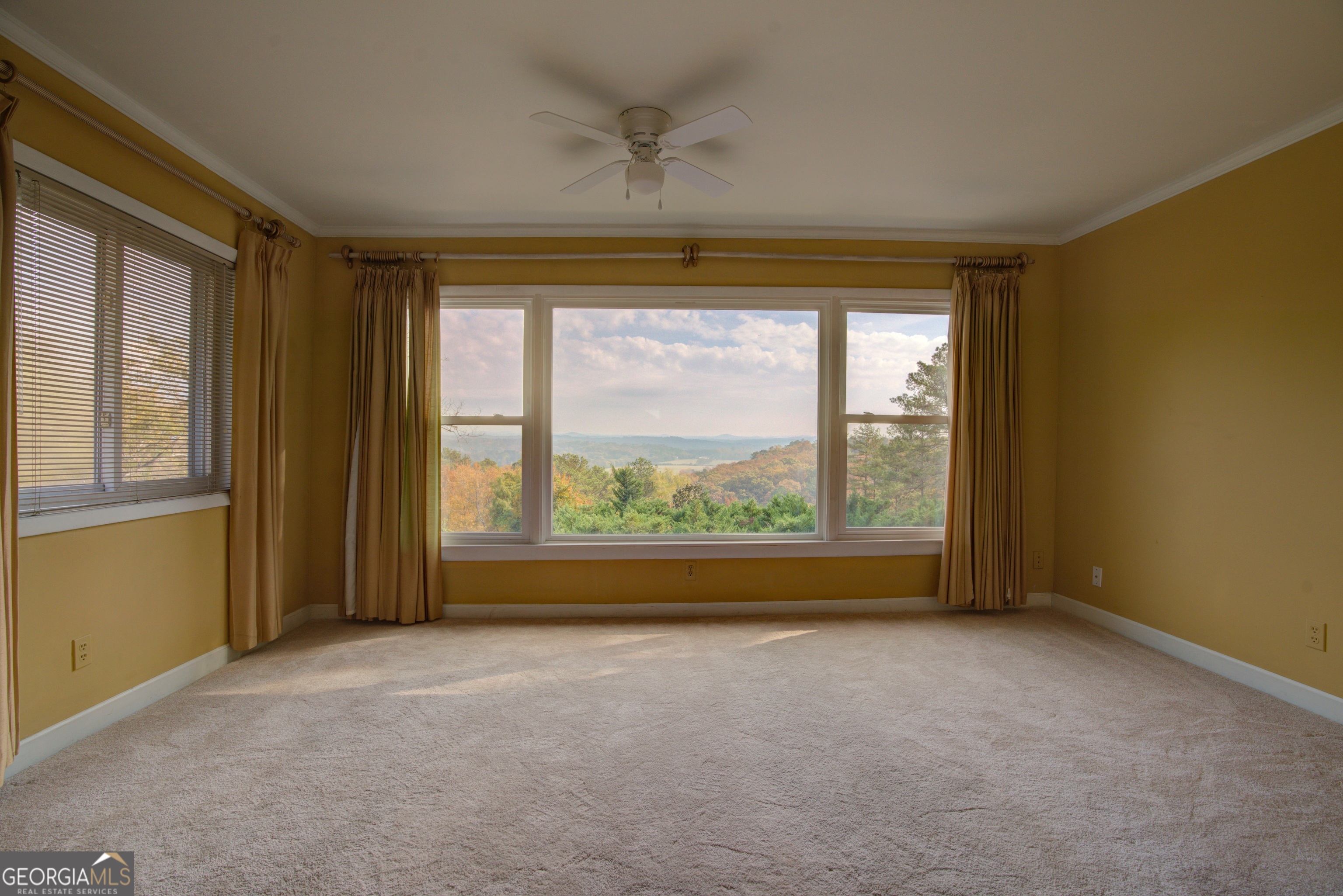 46 Turnbull Drive Rome, GA 30161 - Photo 15 of 47 an empty room with windows and mountain view