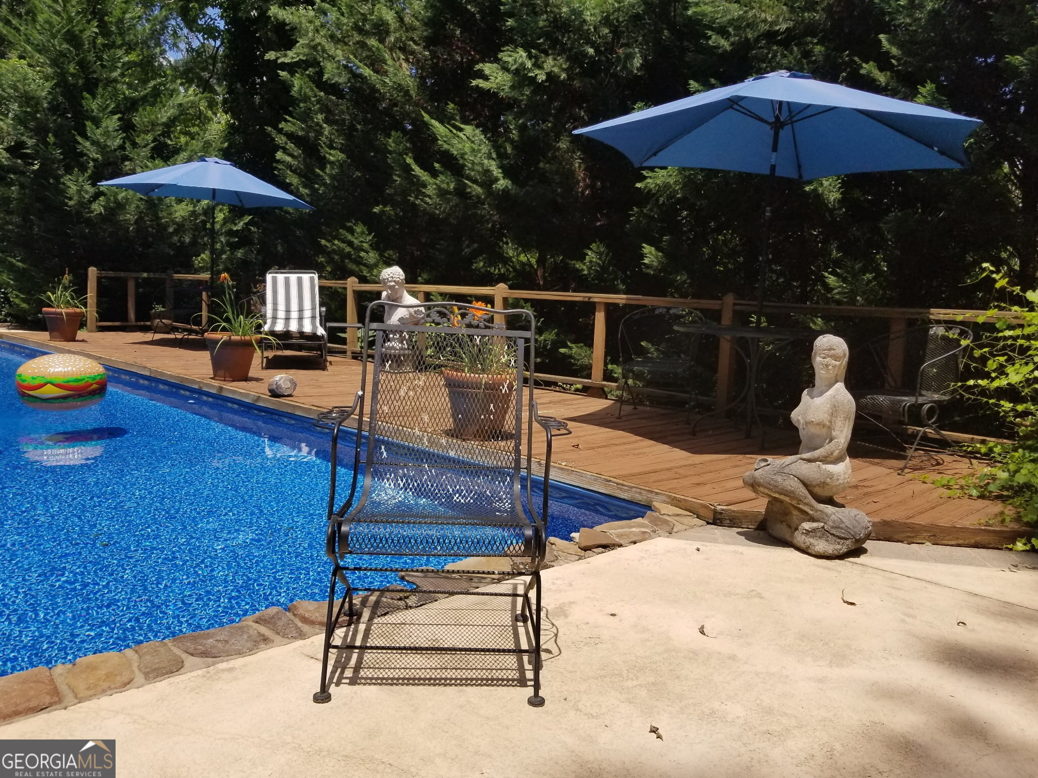 46 Turnbull Drive Rome, GA 30161 - Photo 37 of 47 a view of a swimming pool with a patio