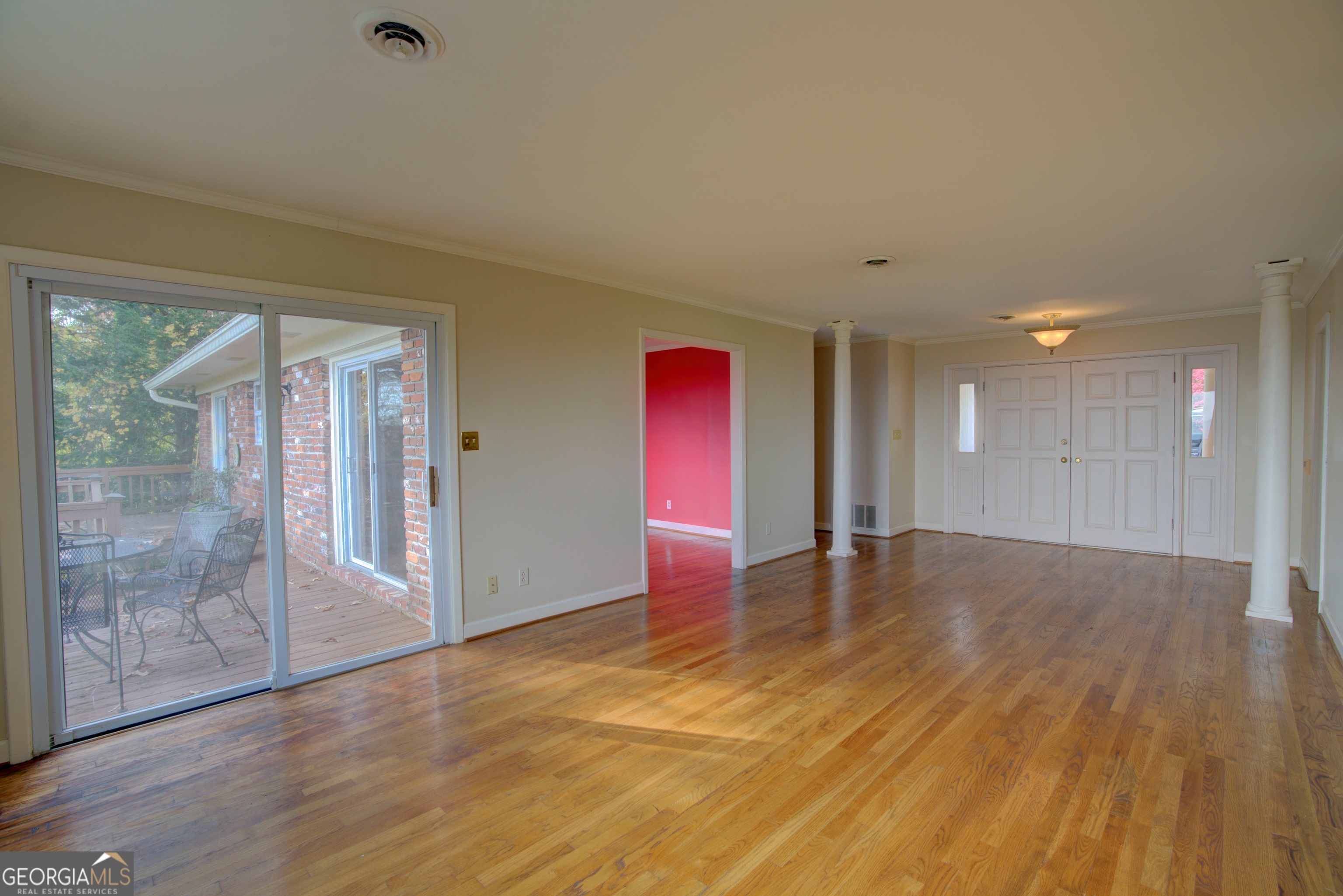 46 Turnbull Drive Rome, GA 30161 - Photo 6 of 47 a view of empty room with wooden floor