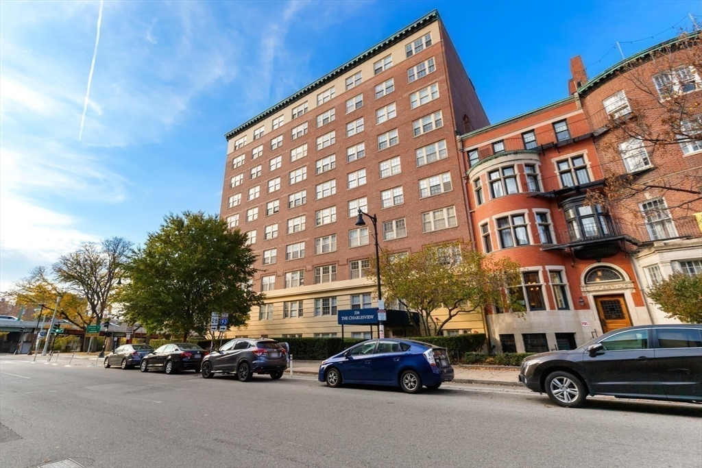 534 Beacon Street, Unit 302 Boston, MA 02215 - Photo 17 of 18 a car parked in front of a building