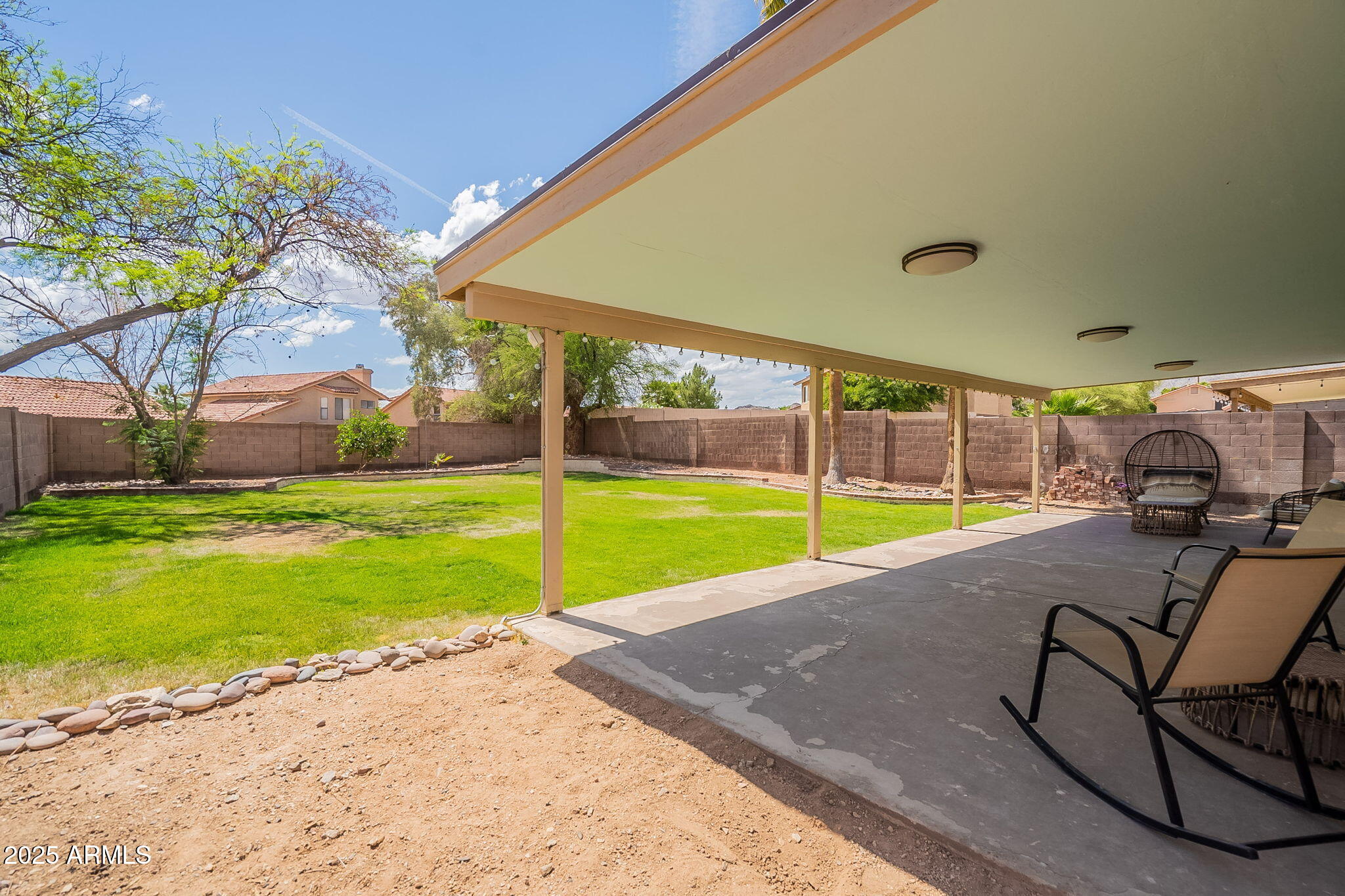 15026 South 28th Street Phoenix, AZ 85048 - Photo 30 of 40 a view of a backyard with swimming pool