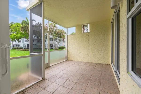 a view of a porch