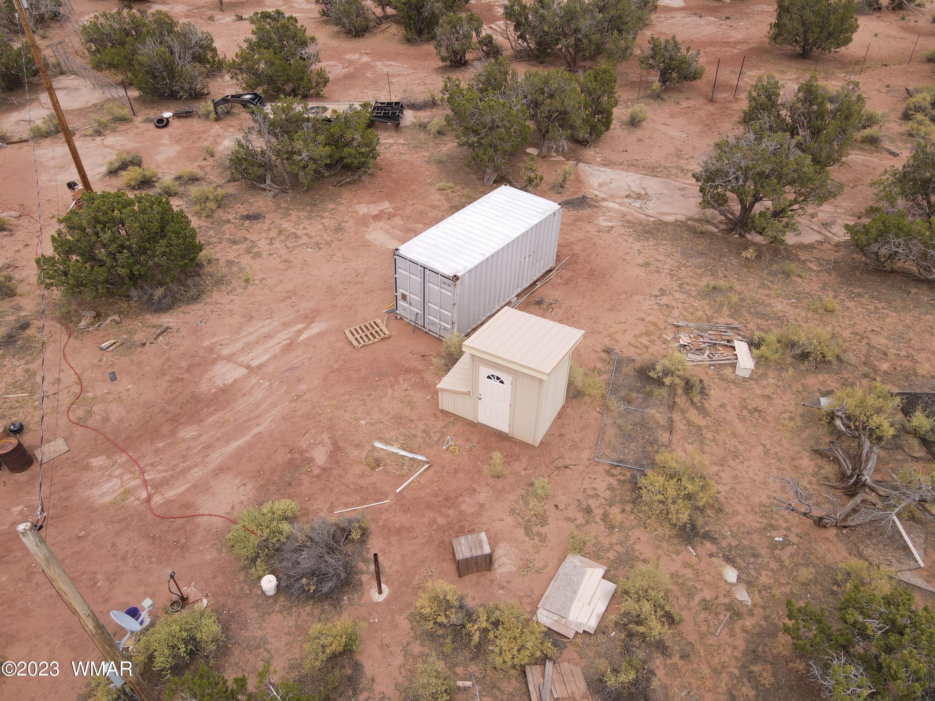 4412 Dusty Road Snowflake, AZ 85937 - Photo 11 of 19 an aerial view of a house with a yard