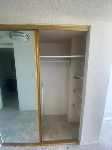 a view of closet
