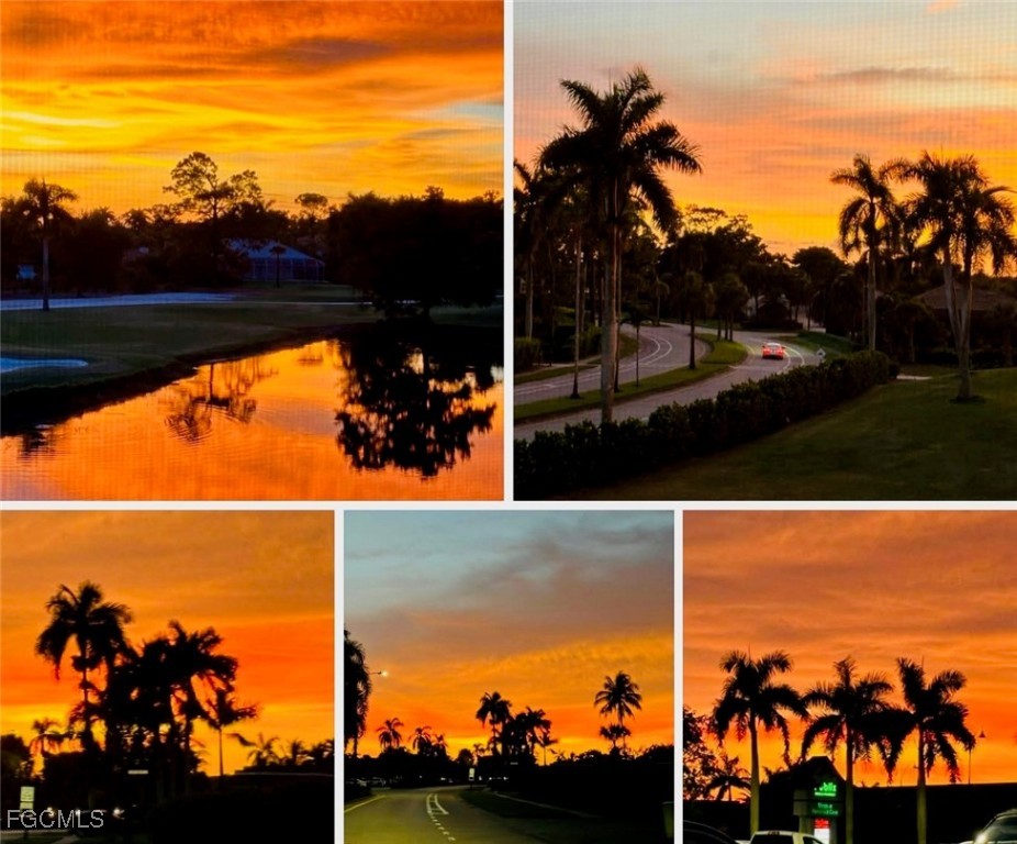413 Augusta Boulevard, Unit 302 Naples, FL 34113 - Photo 21 of 22 a view of an outdoor space and an ocean view