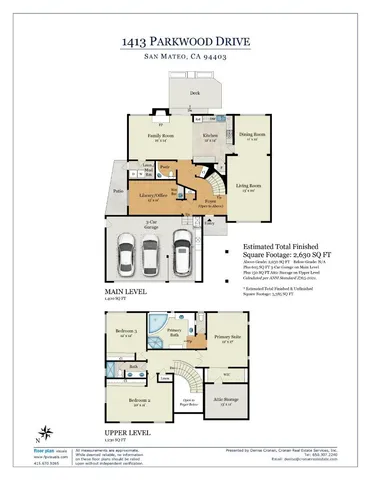 $2,688,000 | 1413 Parkwood Drive, San Mateo, CA 94403