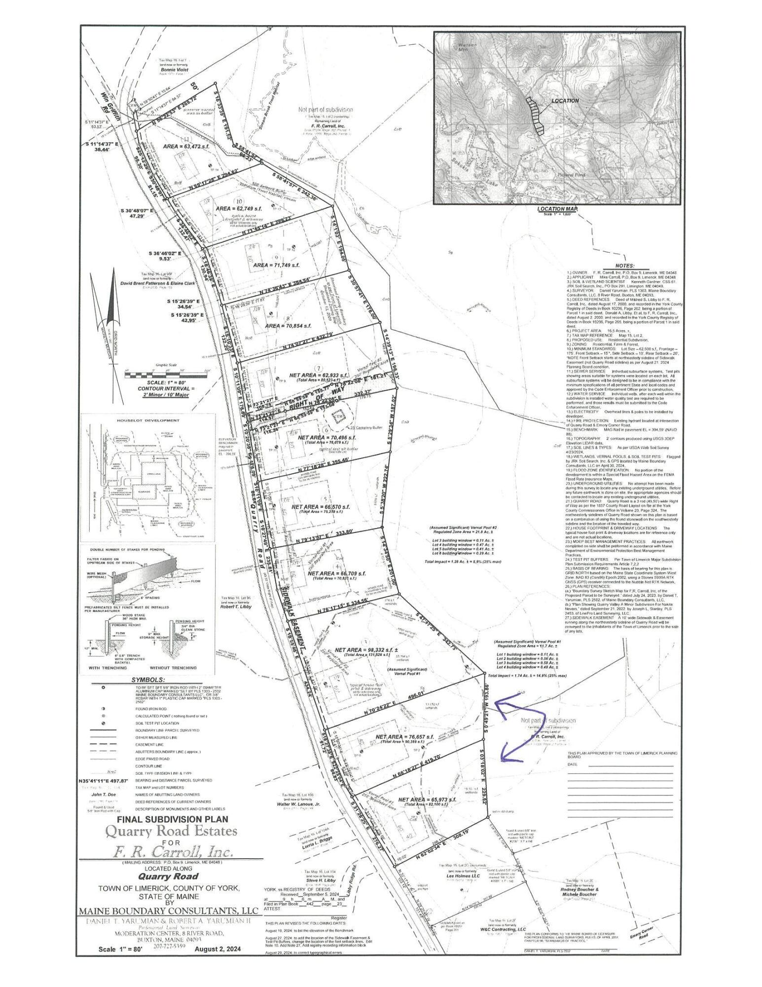 2-1 Quarry Road Limerick, ME 04048 - Photo 1 of 1 Quarry Road subdivision map
