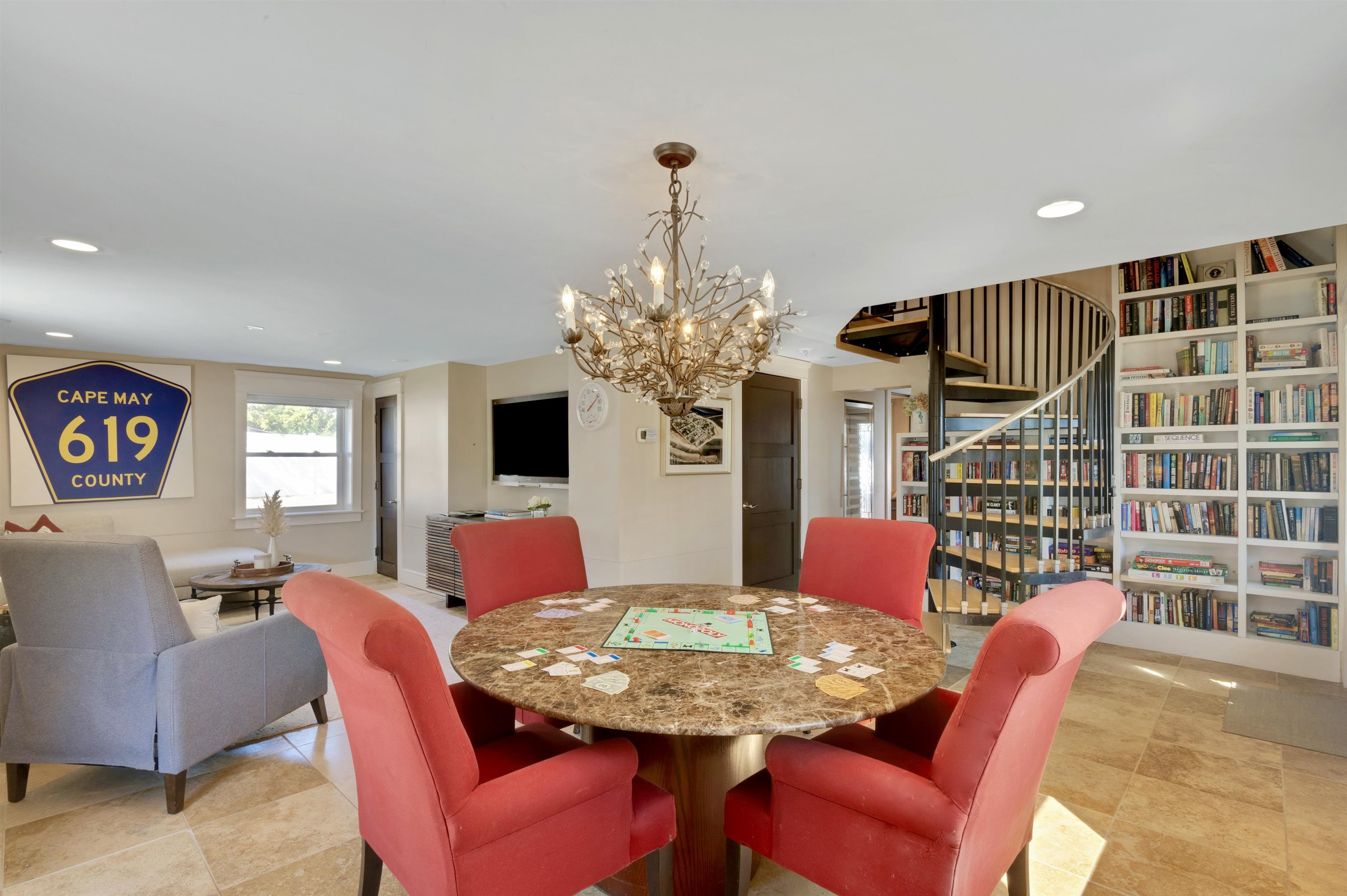 96 Commonwealth Avenue Strathmere, NJ 08248 - Photo 24 of 37 a view of a dining room with furniture