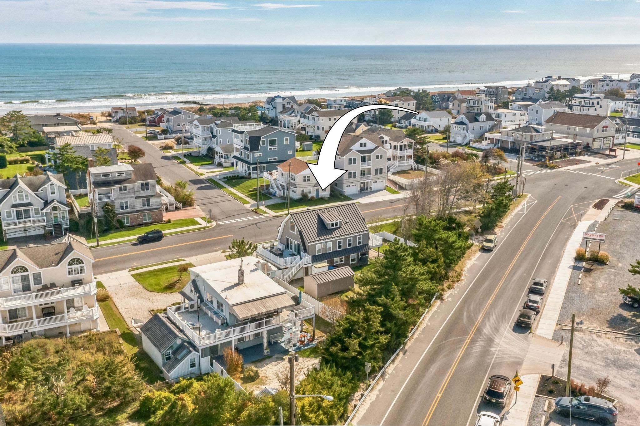 96 Commonwealth Avenue Strathmere, NJ 08248 - Photo 31 of 37 an aerial view of residential houses with outdoor space