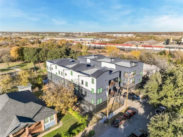 a view of a city with an ocean