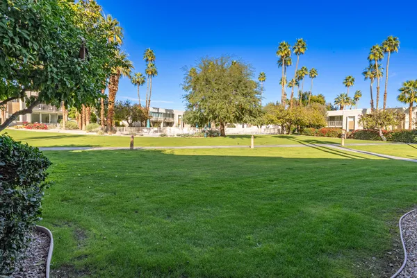 a view of a golf course