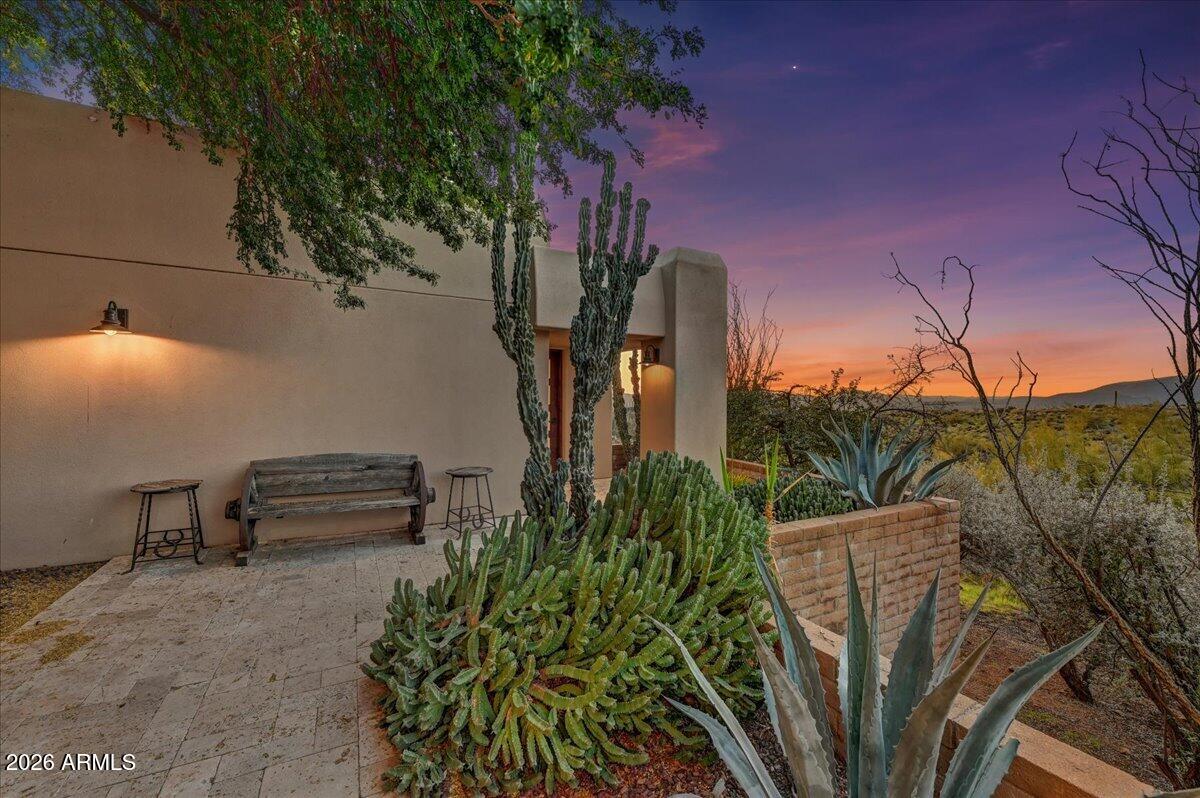 8343 East Spanish Boot Road Carefree, AZ 85377 - Photo 41 of 71 a view of outdoor space and garden