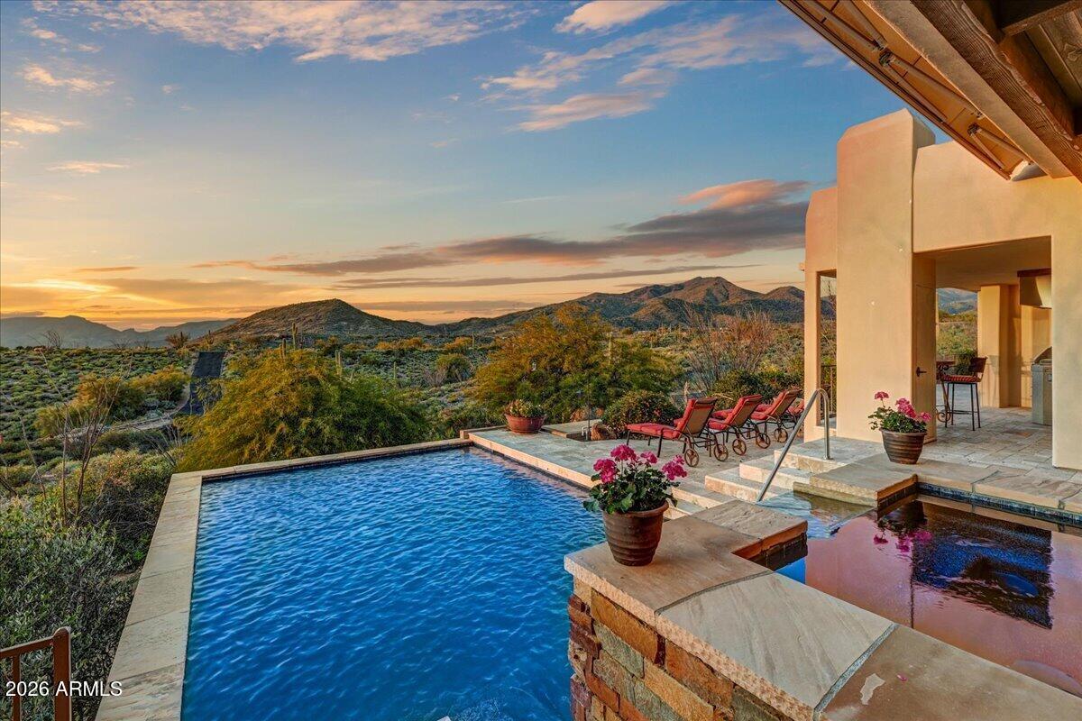 8343 East Spanish Boot Road Carefree, AZ 85377 - Photo 5 of 71 a view of a living room and dining room