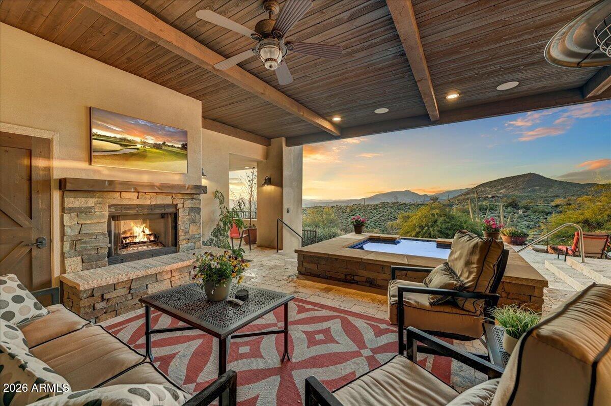 8343 East Spanish Boot Road Carefree, AZ 85377 - Photo 51 of 71 50-Patio Living