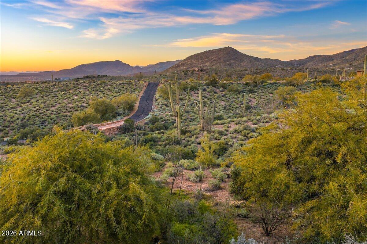 8343 East Spanish Boot Road Carefree, AZ 85377 - Photo 69 of 71 a view of a house with a mountain