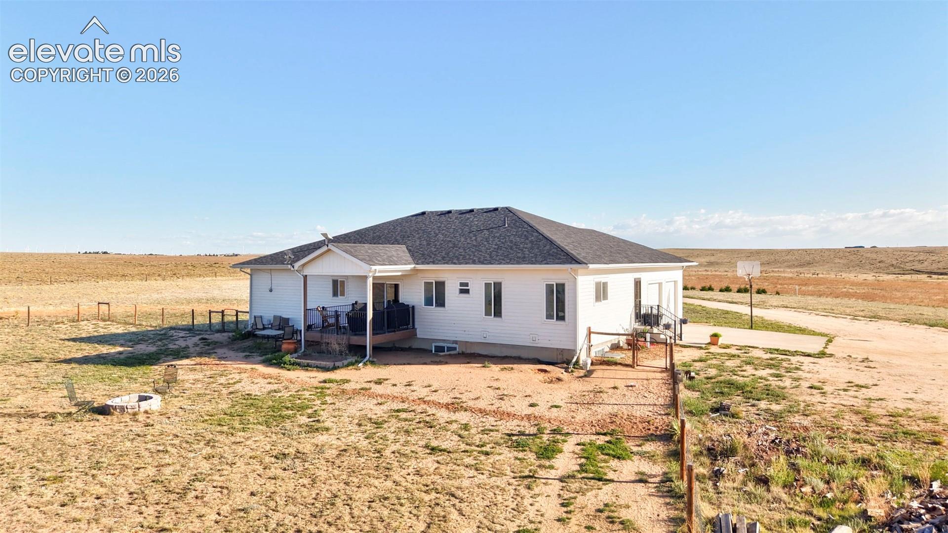 40051 Cold Iron Road Rush, CO 80833 - Photo 41 of 50 Back of house with covered front porch