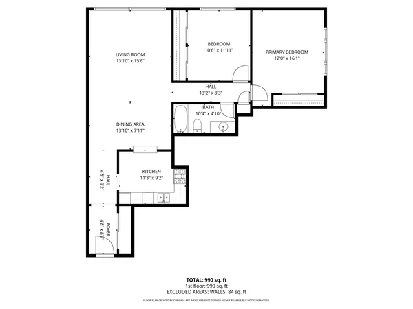 $1,800 | 677 South River Road, Unit 2C, Des Plaines, IL 60016