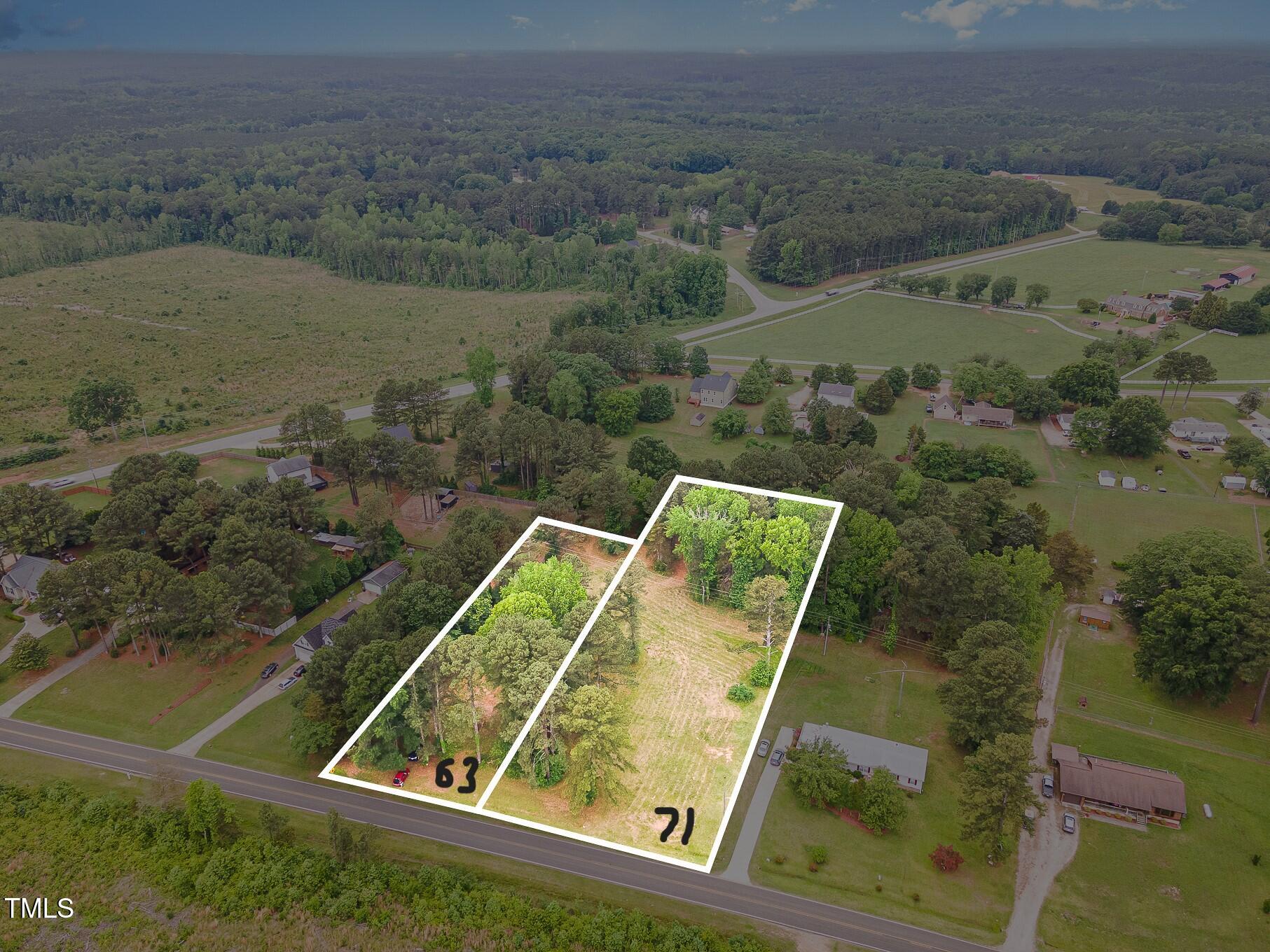 63 Mount Olivet Church Road Franklinton, NC 27525 - Photo 2 of 12 63 is on the left
