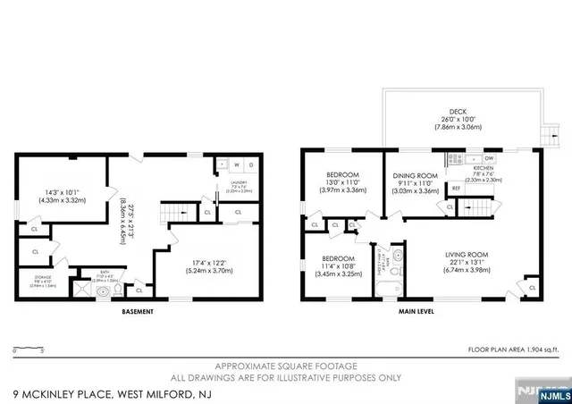$3,400 | 9 McKinley Place, West Milford, NJ 07480