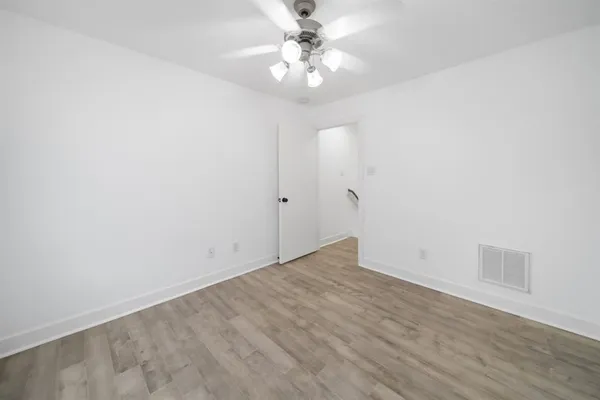 wooden floor in an empty room