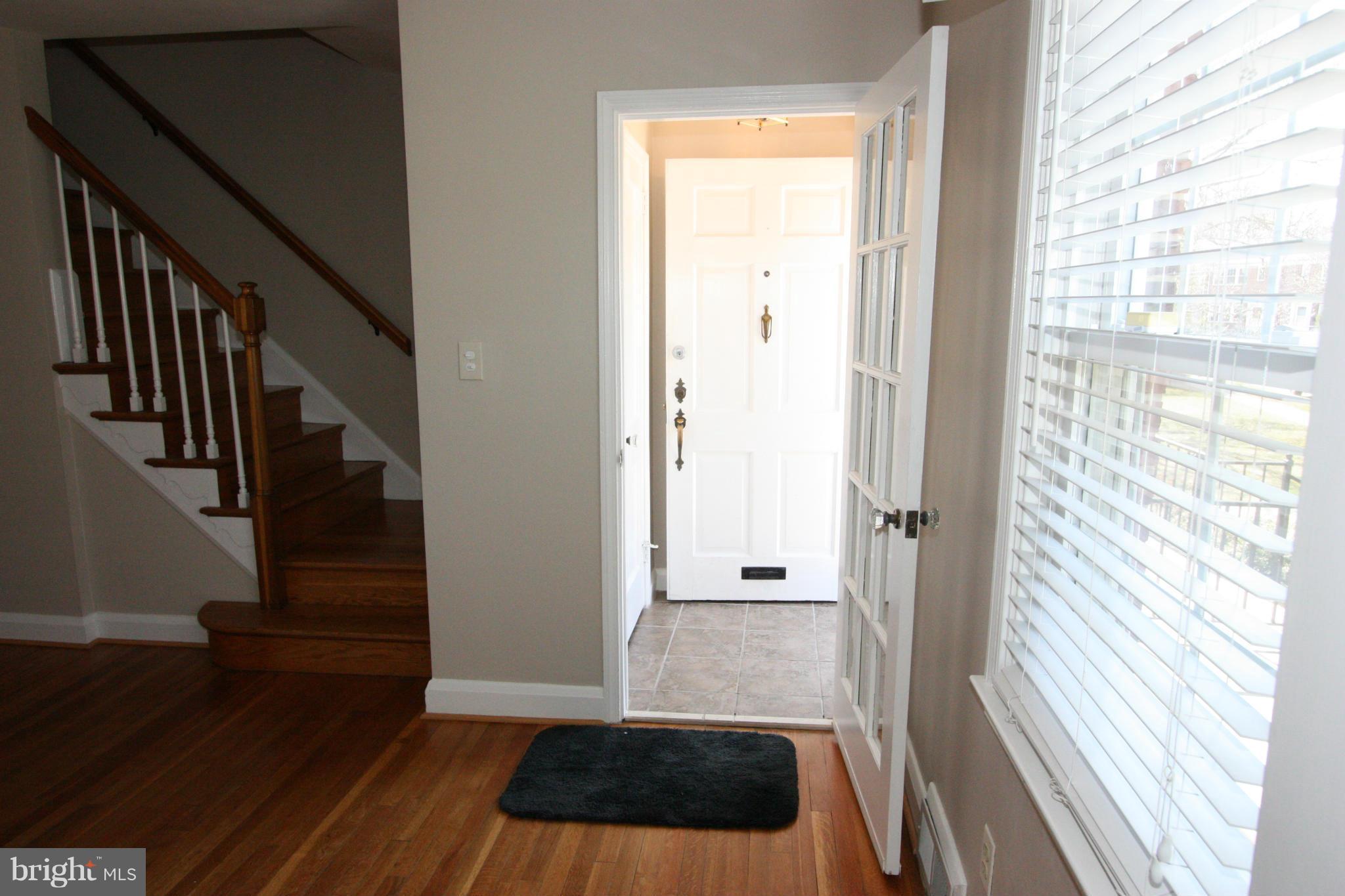 1842 Glen Ridge Road Baltimore, MD 21286 - Photo 12 of 30 ENTRANCE FOYER WITH DOOR AND COAT CLOSET