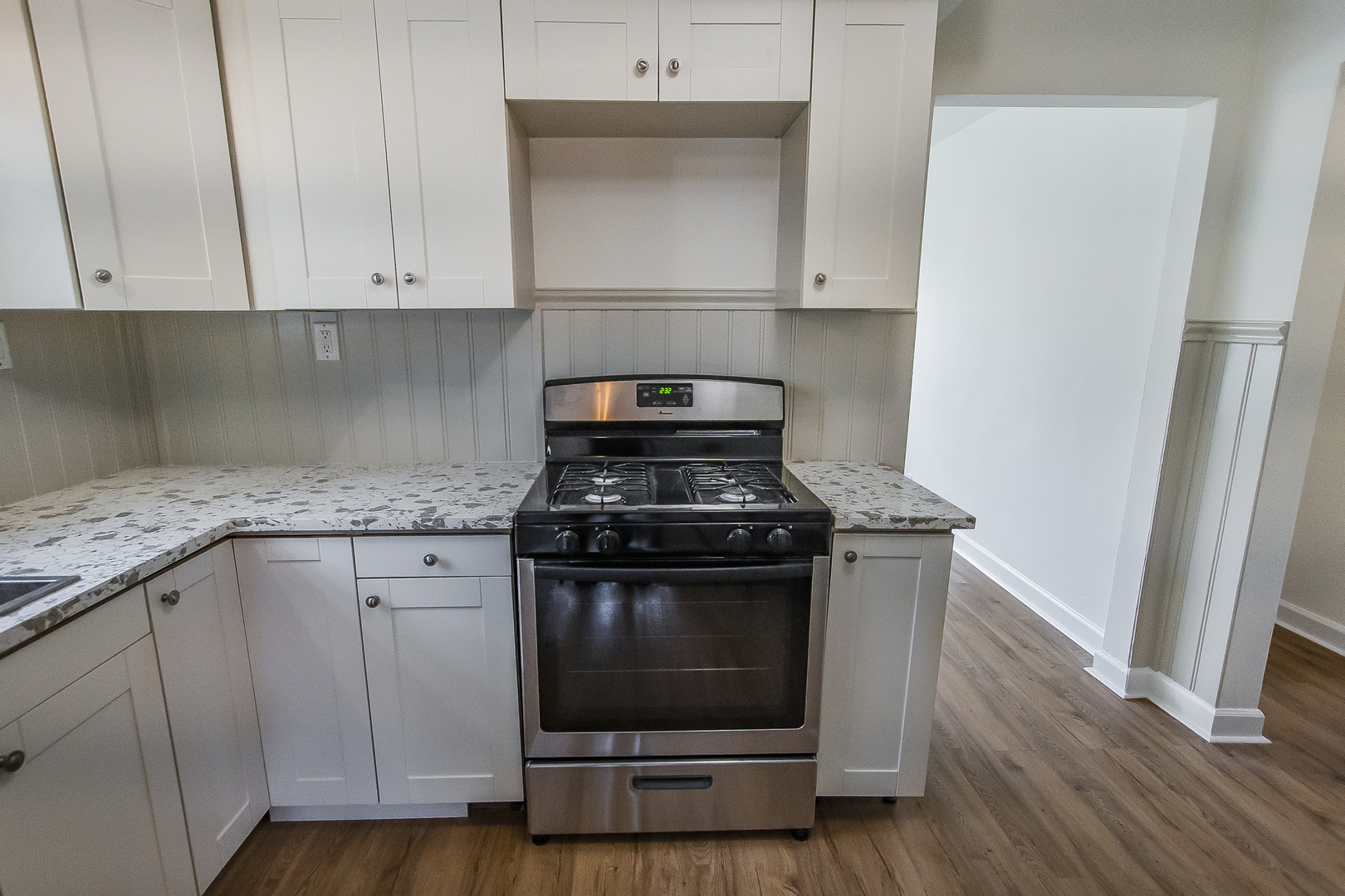 130 South Park Road Joliet, IL 60433 - Photo 13 of 22 a stove top oven sitting inside of a kitchen