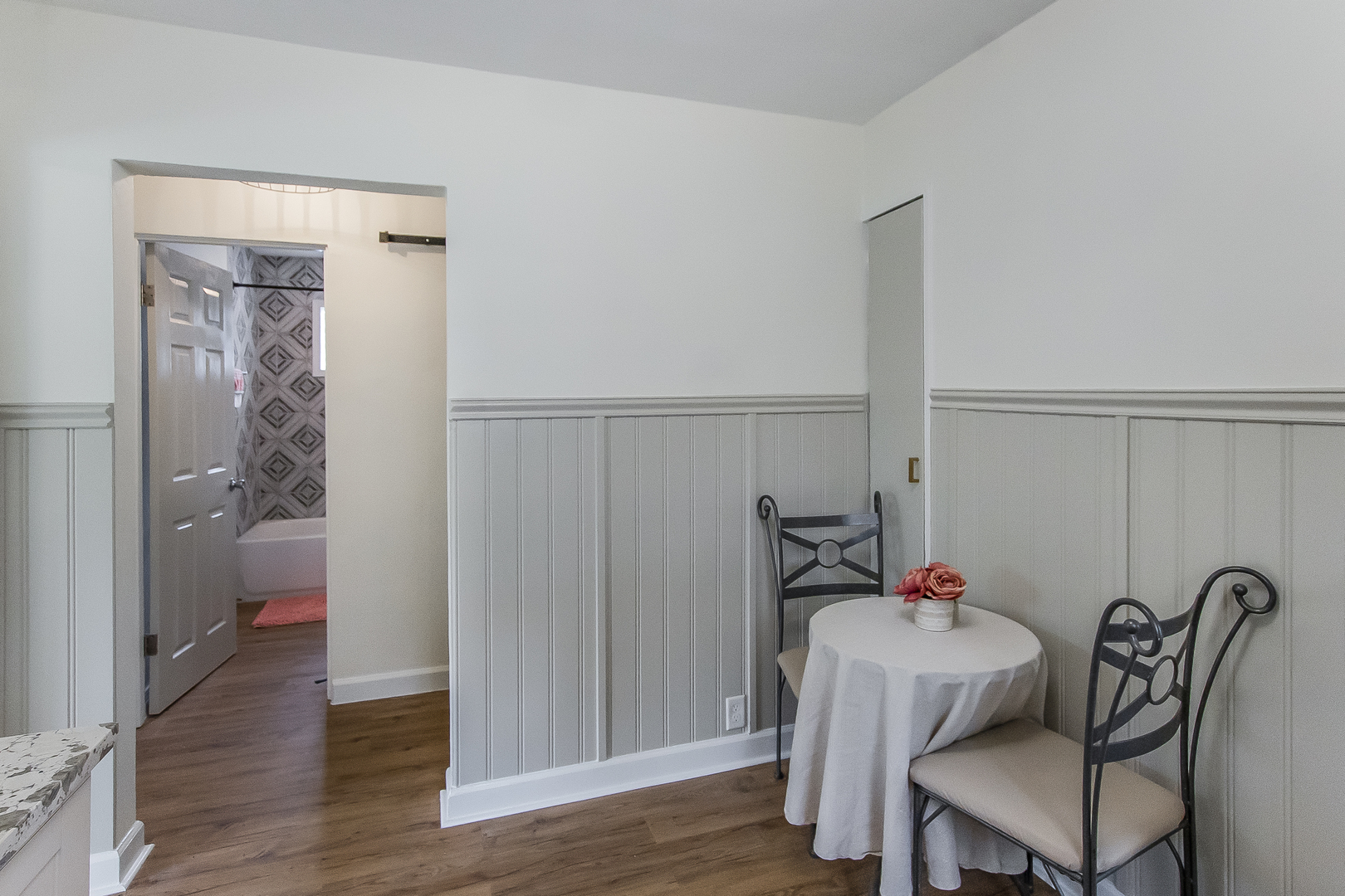 130 South Park Road Joliet, IL 60433 - Photo 14 of 22 a room with furniture and wooden floor